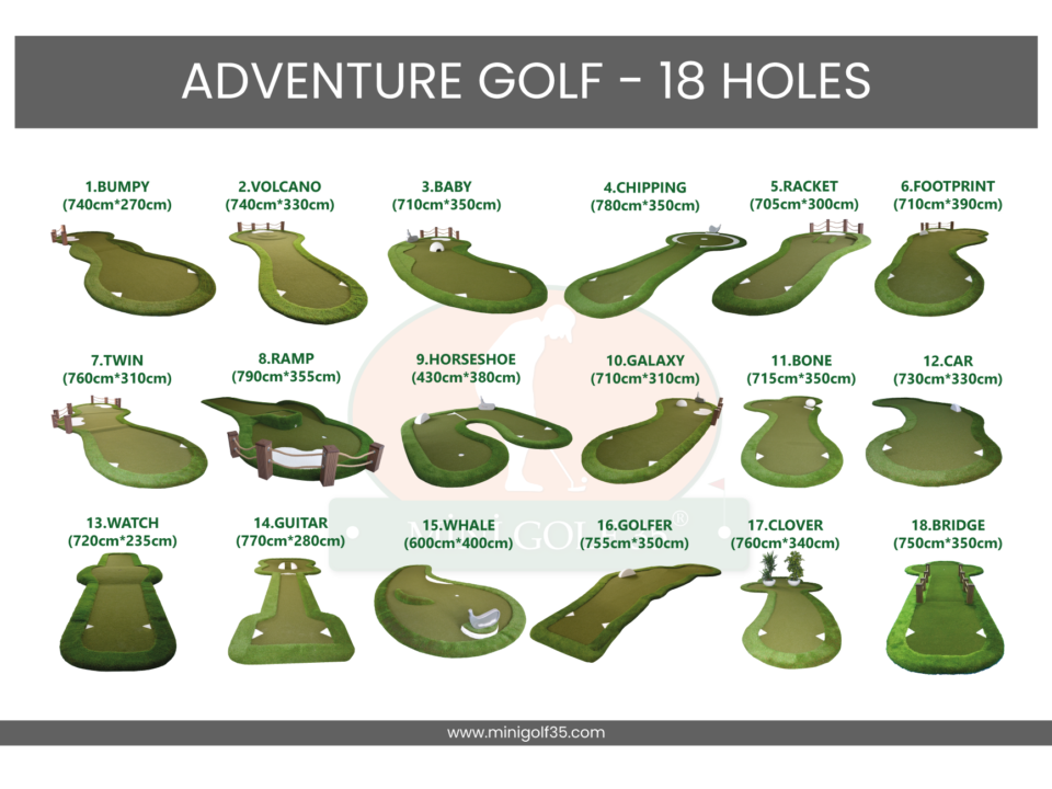 Adventure Golf Courses