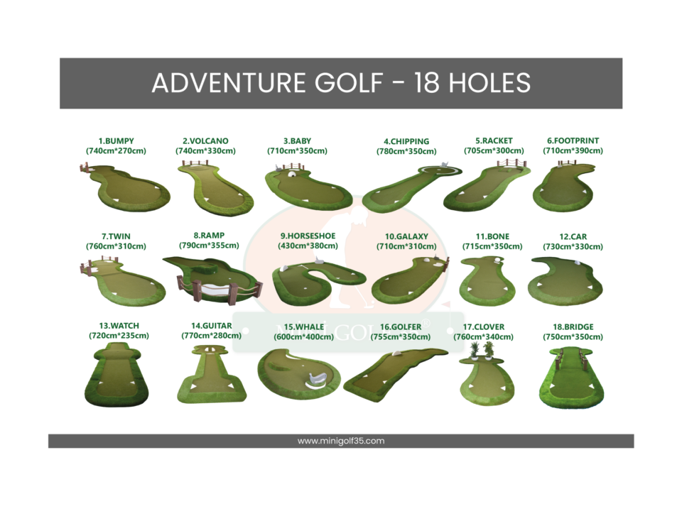 Adventure Golf 18 Holes